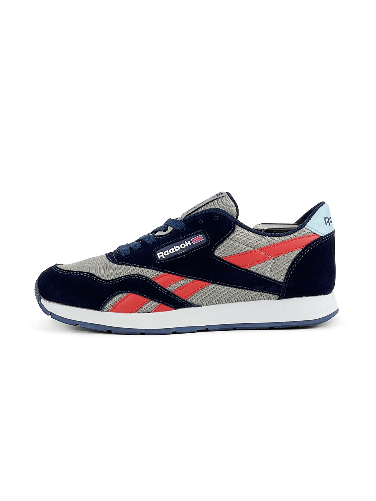 Espadrille homme MOKHAD, Bleu & Rouge, 43