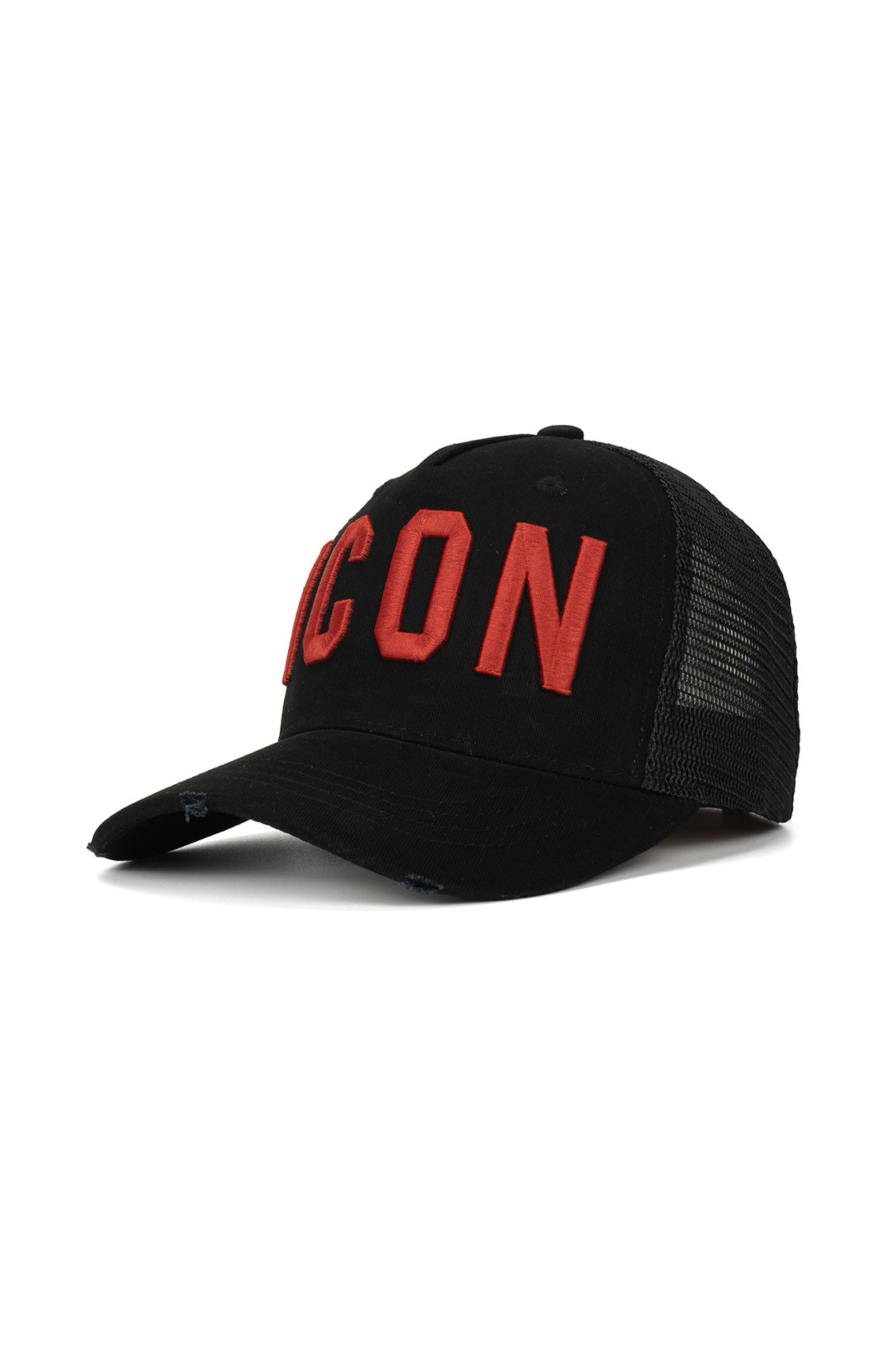 Casquette Unisexe Cerisier, Noir & Rouge