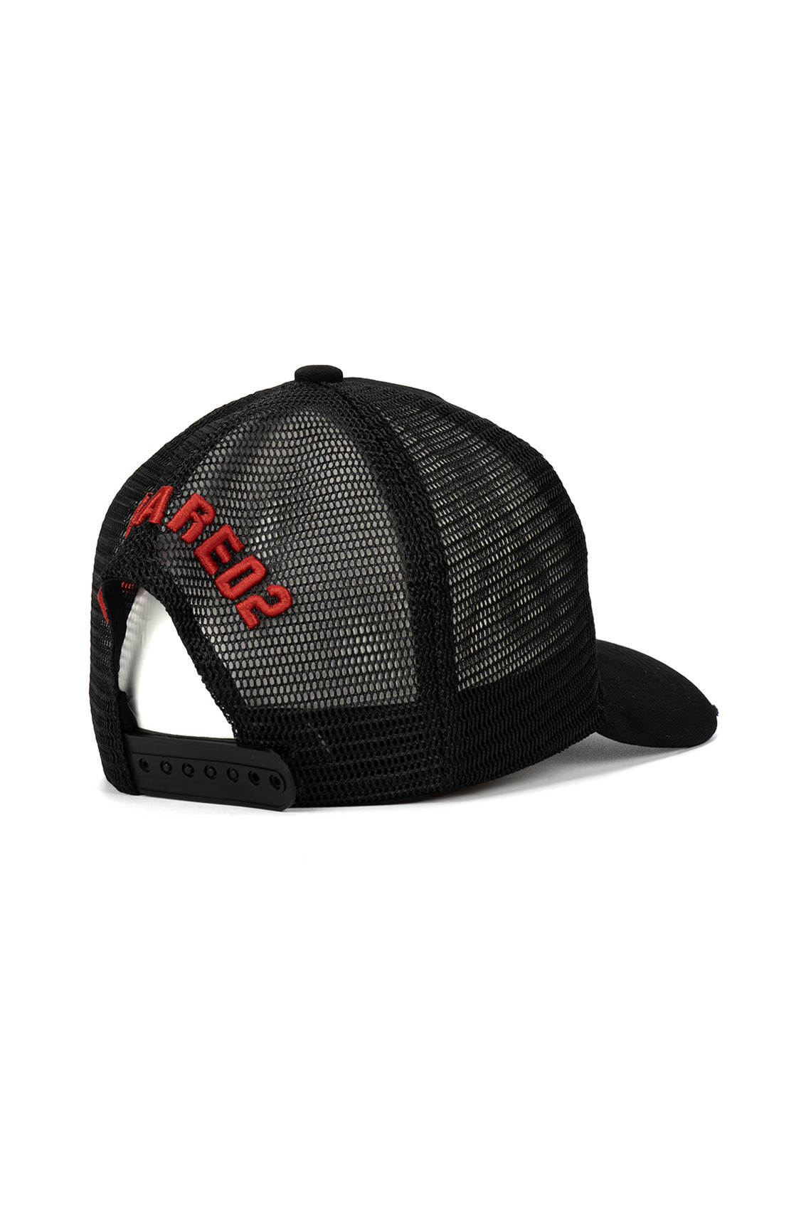 Casquette Unisexe Cerisier, Noir & Rouge