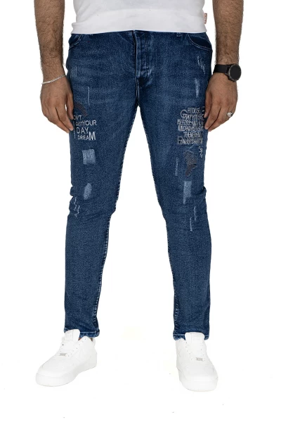 Pontalone jeans bleu  homme, 31