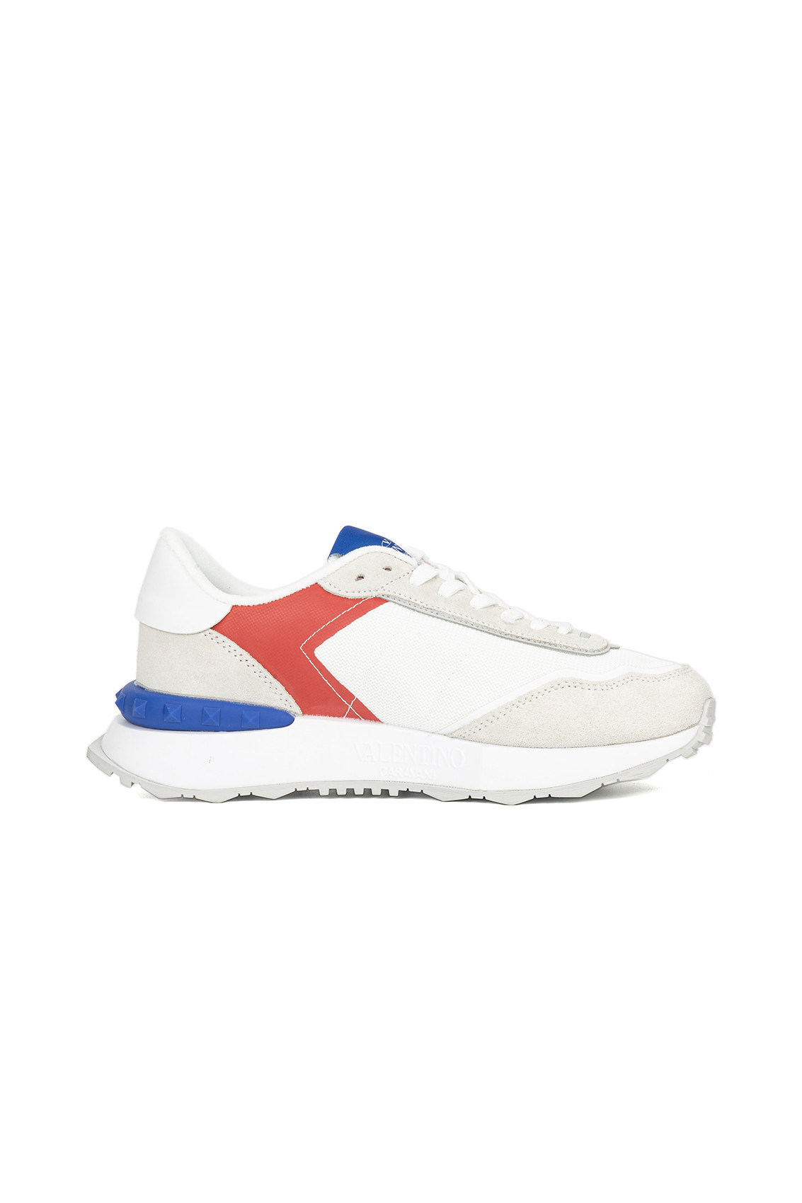 Espadrille homme MAJN, Bleu & Rouge & Beige, 43