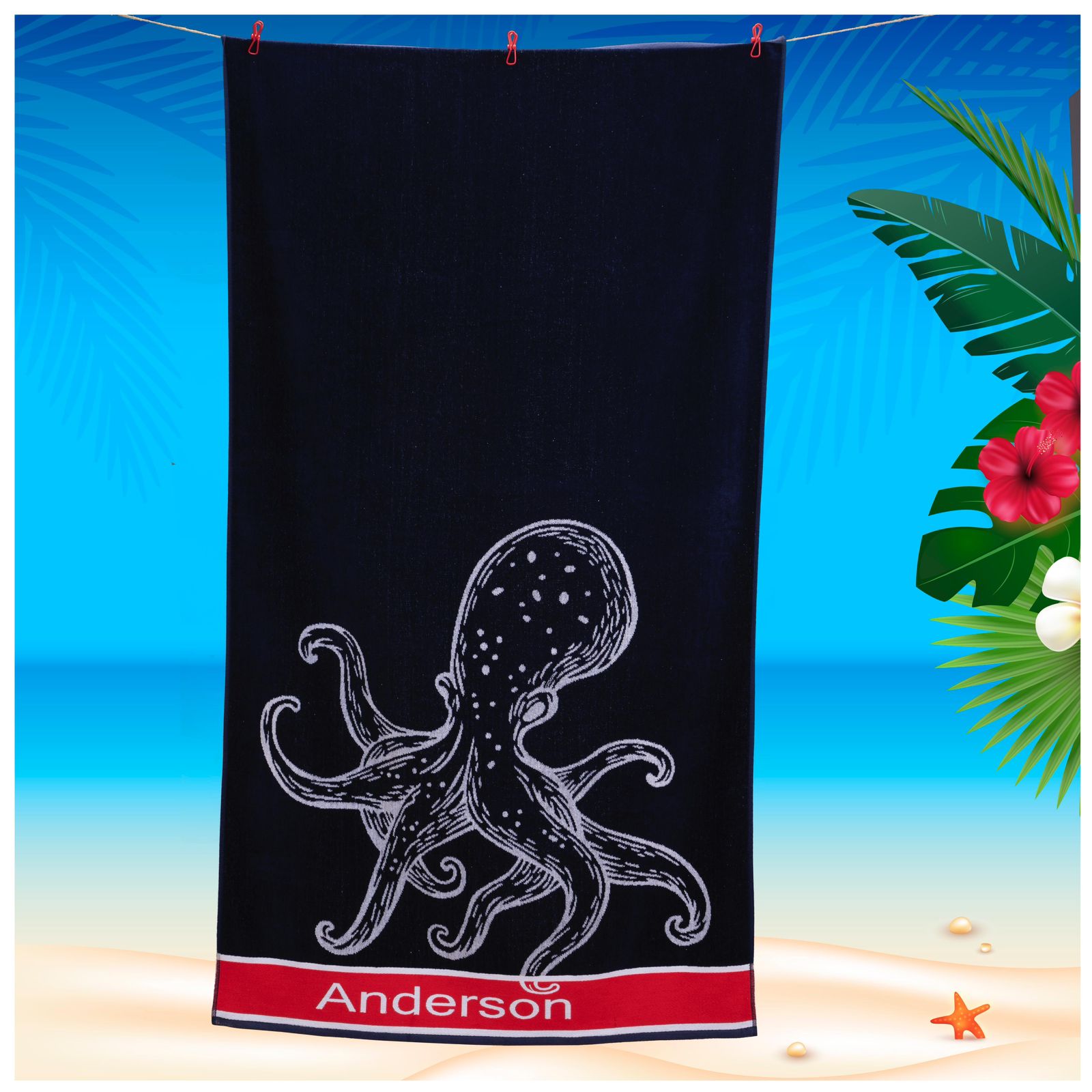 Serviette de plage KILMA, Anderson