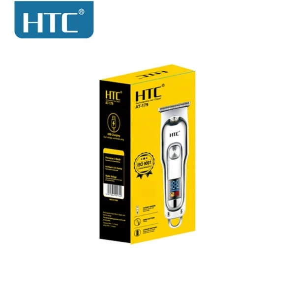 HTC Tondeuse Rechargeable AT-179 avec un écran le rasoir est Tendance